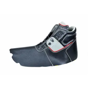 Zapatos de cuero Titan hechos a mano para seguridad y moda, color negro, parte superior, de la India, venta al por mayor