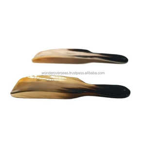 อุปกรณ์เสริมคุณภาพสูงจากต่างประเทศ4นิ้วแตรรองเท้าหนังวัวคุณภาพสูง - Product Image 4