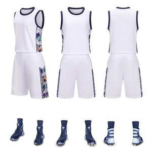 Customizable Kid/Adult Quick-Drying Basketball Jersey Breathable Sleeveless Sportswear Training Uniform Shirts Sport Suit - Product Image 3