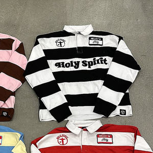 เสื้อเชิ้ตแขนยาวผู้ชายทรงปกติ ผ้าเจอร์ซีย์คอตตอน ระบายอากาศได้ดี คุณภาพสูง ดีไซน์เรียบง่าย ปรับแต่งได้ พร้อมลายปัก  สินค้ามาใหม่ - Product Image 5