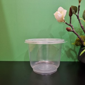 Factory 1200ml Round Shape Transparent PP Plastic <b>Take</b> <b>Away</b> Food <b>Containers</b> with Lid Disposable Top Products to Sell on 2025 - Product Image 2