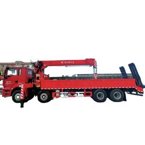 SHAC-MAN M3000 8x4 Camión Diésel de 350HP con Plataforma Telescópica de 16 Toneladas, Transmisión Manual, Euro 5, Escalera Trasera - Product Image 1