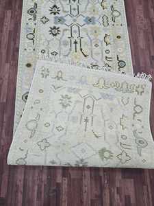 พรมเปอร์เซีย8x10ถักมือคุณภาพสูงสไตล์ตุรกีคลาสสิกผ้าฝ้ายนามธรรมสำหรับตกแต่งบ้านห้องนั่งเล่นพรมพื้นที่ - Product Image 5