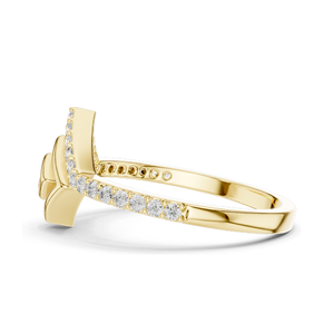 Bague pour femme en diamant de culture 0,232 CT, clarté VVS-VS, or 18 carats, 14 carats, 10 carats et argent 925, or rose, or jaune, or blanc - Product Image 6