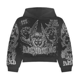 Survêtements personnalisés Y2K à sublimation intégrale, effet délavé à l'acide, streetwear, marque OEM, hip-hop, vêtements de sport, vêtements décontractés, jogging d'hiver - Product Image 2