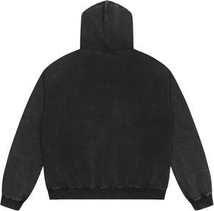 เสื้อมีฮู้ดฟอกสีลายนักบุญฮิปฮอปของผู้ชายแนววินเทจที่สวยงามมีฟอง3D พิมพ์ลายภาพเหมือนทำจากผ้าฝ้ายระดับพรีเมียม100% ชิ้น - Product Image 2