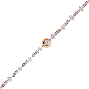 Elegant Lab Diamond Tennis <b>Bracelet</b> 14k 18k 10k Gold or 925 <b>Silver</b> Dainty Womens Diamond <b>Bracelet</b> Bridal, Anniversary, - Product Image 2