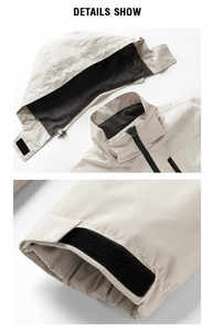 Premium Quality <b>Lightweight</b> New Design Custom Made Men Fleece <b>Jacket</b> Winter Stand Collar Factory Supplier Wholesale Price - Product Image 5