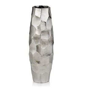 Home And Restaurant Modern Design Bulk Wholesale Metal Flower <b>Vases</b> Hand <b>Engraved</b> Decorative Aluminium Flower <b>Vases</b> - Product Image 3