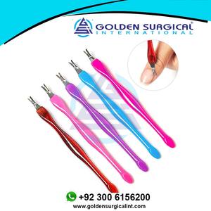 Dead Skin Remover Nail Cuticle Pusher Stainless Steel Nipper Nail Gel <b>Polish</b> Manicure Tools Nail Care Accessories - Product Image 3