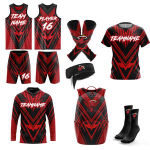 Ensembles d'uniformes de baseball unisexes de haute qualité, respirants, à séchage rapide, impression par sublimation personnalisée, 100% polyester, conception de marque privée - Product Image 1