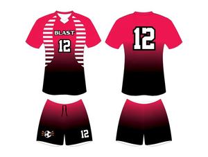 Uniforme de Fútbol Personalizado, Camiseta de Fútbol Transpirable de Manga Corta de Secado Rápido con Impresión Digital - Product Image 2