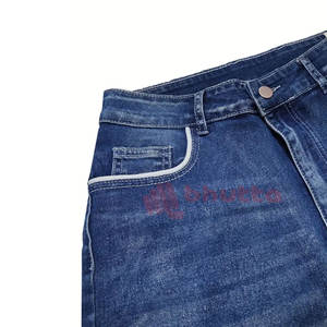Nouveauté Shorts en jean pour hommes 100% coton Motif uni Décontracté Fermeture éclair à glissière Séchage rapide Étiquette privée personnalisée Vente en gros - Product Image 6
