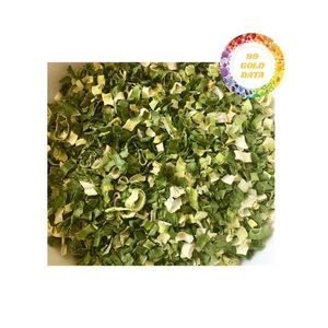 Hojas de Cebolla Verde Secas Picadas a Granel, Hojas de Cebolla de Alta Calidad en Forma de Cubos, Perfectas para Cocinar y Uso Culinario - Product Image 3