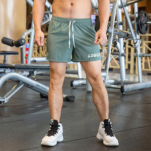 Shorts de course athlétiques légers pour hommes de haute qualité Shorts de survêtement en nylon à taille élastique décontractés personnalisés - Product Image 1