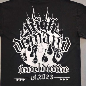 NEW HIGH 385G High quality cotton custom T shirt for men blank heavy weight oversized <b>Tshirt</b> printing men's T-shirts - Product Image 3