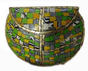 Women's Fashion Metal Clutch Evening <b>Bag</b> Shoulder and Cross-Body Purses with Stone Pattern Lady Shine for Party - Product Image 1