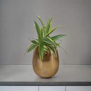 Jardinières décoratives en métal enduit de poudre pour intérieur/extérieur Pots de fleurs écologiques durables et résistants à la rouille pour jardin et maison - Product Image 3