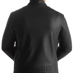 Best-seller Vestes en cuir pour hommes Meilleur prix Vestes en cuir grande taille respirantes et coupe-vent pour hommes - Product Image 2