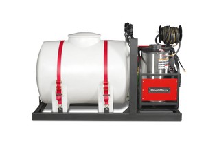 Hidrolavadora Industrial de Agua Caliente con Motor de Arranque Eléctrico, Montada sobre Plataforma, con Tanque de 245 Galones, Equipo de Limpieza en Venta - Product Image 2