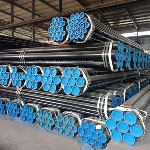 Tuyau en acier sans soudure Baolai ASTM A106/A53 <span class=keywords><strong>GR</strong></span> B avec revêtement noir pour le transport de pétrole et de gaz, tuyau de structure certifié API, plusieurs SCH40 - Product Image 4