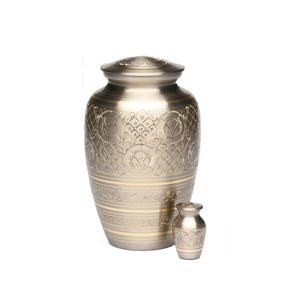 Urnas de cremación de metal de venta fresca, memoriales duraderos personalizables en aluminio para honrar a su ser querido, tamaño personalizado - Product Image 3