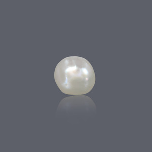 Perlas Sueltas Barrocas de Agua Dulce, Color Blanco Rosado Natural, Forma de Arroz, 3.41 Quilates, Perla Basra, para Joyería, Orificio Personalizado - Product Image 1