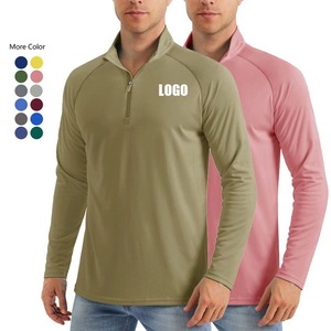 Pull à col montant en bambou pour homme, personnalisable avec logo, extensible dans les quatre sens, pour la pêche, pull d'extérieur à col montant - Product Image 5