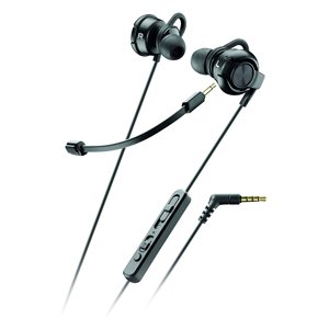 Audífonos Intrauditivos con Cable AUDISTINCTK, Conector de 3.5mm, Controlador Dinámico, Material Plástico - Negro, Micrófono para Oficina y Hogar - Product Image 1