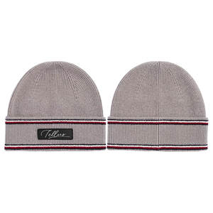 Nuevos sombreros de otoño e invierno para hombres y mujeres, gorro de punto con letras, gorro reversible versátil cálido de diseñador, gorro de lana para mantener - Product Image 6