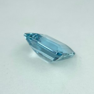 Đá quý tổng hợp Aquamarine nhân tạo, chất lượng AAA+, chế tác thủ công, cắt Emerald, đánh bóng, màu xanh da trời, được chứng nhận bởi bên thứ ba, cao cấp - Product Image 6