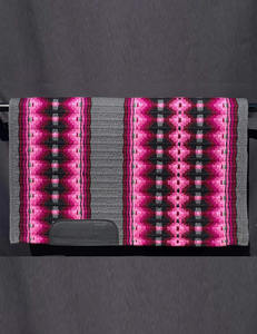 Couverture de selle occidentale en laine tissée à la main Durable confortable Horse Pad Premium Riding Tack Bulk Factory Supply - Product Image 3