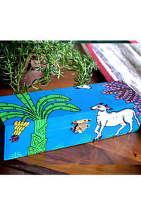 Vente chaude Cadeaux & Artisanat Boîtes En Bois Signes Muraux Fabriqués En Inde - Product Image 3