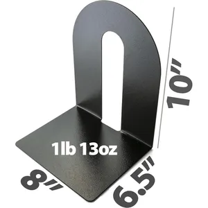 Figurine en aluminium faite à la main de luxe, décorative moderne, plaquée nickel noir, organisateur d'étagères de bibliothèque, décoration de bureau pour entreprises - Product Image 2