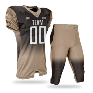 Uniforme de Fútbol Americano de Manga Corta de Lujo, Jersey con Logotipo Personalizado, Tejido Transpirable, Resistente a las Arrugas, Venta al Por Mayor - Product Image 4