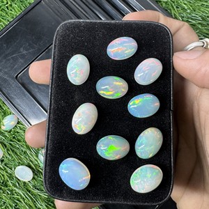Top Quality Ethiopian <b>Opal</b> Oval Cut Loose Gemstone 8*10MM to 10*14MM Use for Making <b>Rings</b>, Pendant. - Product Image 3