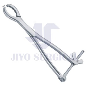Hoge Vraag Orthopedisch Chirurgisch Instrument 6 \ "Hete Verkoop Bothoudpincet Met Ratelstalen Klem Voor Botfixatie - Product Image 5