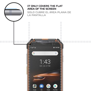 ANTISHOCK <b>Screen</b> Protector for Ulefone Armor 3W Premium Durable Mobile Phone <b>Cover</b> - Product Image 4