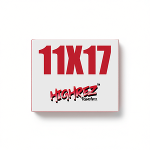 Transferencias de Sublimación de Alta Resolución, Papel y Película de Transferencia de 11"x17" - Product Image 1