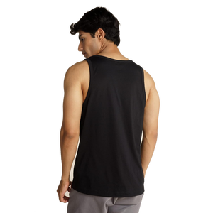 Stock de ropa de calidad de exportación para hombre, camiseta sin mangas de Color negro de LICRA de algodón ajustada, lote directo de la fábrica de Bangladesh - Product Image 2