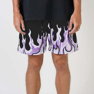 Factory Made Custom High Quality Printed Mesh Shorts Basketball Workout Fitness Gym Shorts Lightweight Breathable Casual Shorts - Product Image 3