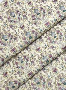 Tela de bordado Georgette de zorro pesado para Dupatta bordado Georgette tela de bordado pesado - Product Image 2