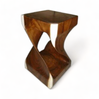 Tabouret Ottoman en Bois Moderne Personnalisé Fait Main Créatif Pas Cher pour Salon Intérieur/Extérieur