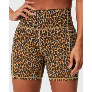 Custom Logo Printing Sportswear Breathable Yoga <b>Shorts</b> Gym Fitness <b>Women</b> Running Active Wear Gym <b>Short</b> <b>Women's</b> - Product Image 2