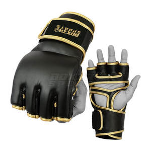 Guantes MMA de cuero cómodos de alta calidad hechos en Pakistán, precio barato unisex para artes marciales y boxeo - Product Image 2