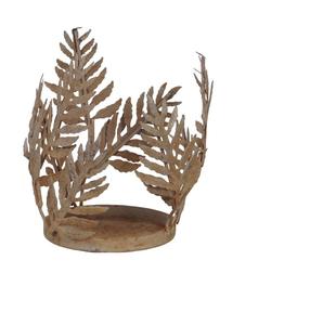 Bougeoir à finition naturelle Zink conçu avec support peint à la main en couleur pour bougeoir de Noël et de festival - Product Image 2