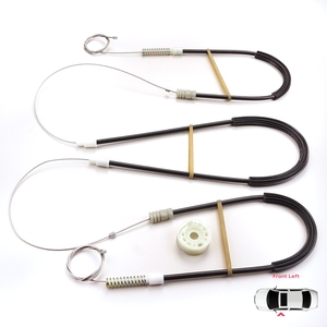 BWR914 Kit de reparación de regulador de ventana izquierda para Golf MK3 MK4 A3 1E7 1V7 1994-2002 2 puertas Cabrio Convertible 1E0837401 - Product Image 1