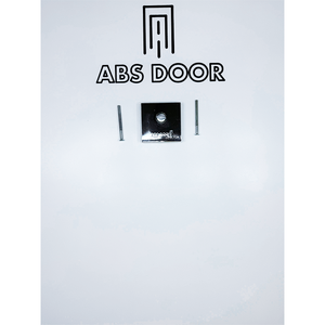 ABSDOOR - Placa de Puerta de Acero de Estilo Industrial, Color Plateado Brillante, con Función Protectora, Garantía de 1 Año, Fabricada en Turquía - Product Image 3