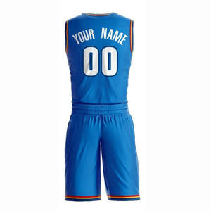 Conjuntos de Uniformes de Baloncesto para Deportes al Aire Libre, Transpirables, Ecológicos, de Secado Rápido, 100% Poliéster, Personalizados, sin Mangas, de Alta Calidad - Product Image 2