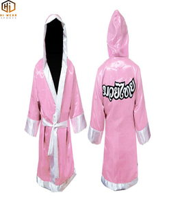 Robes de boxe personnalisées de haute qualité, légères et écologiques, vêtements d'entraînement, matériau en polyester durable, toutes saisons, 2024 - Product Image 2